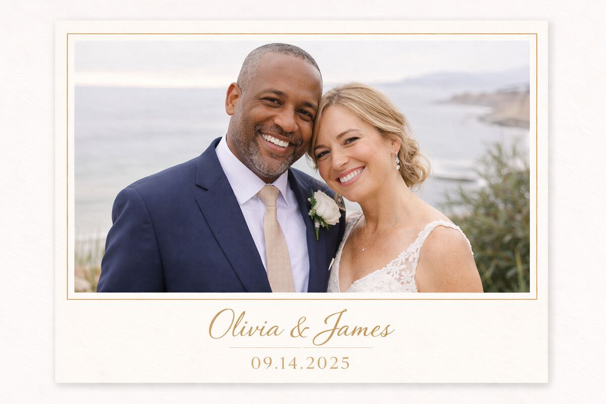 Elegant 6x4 print example