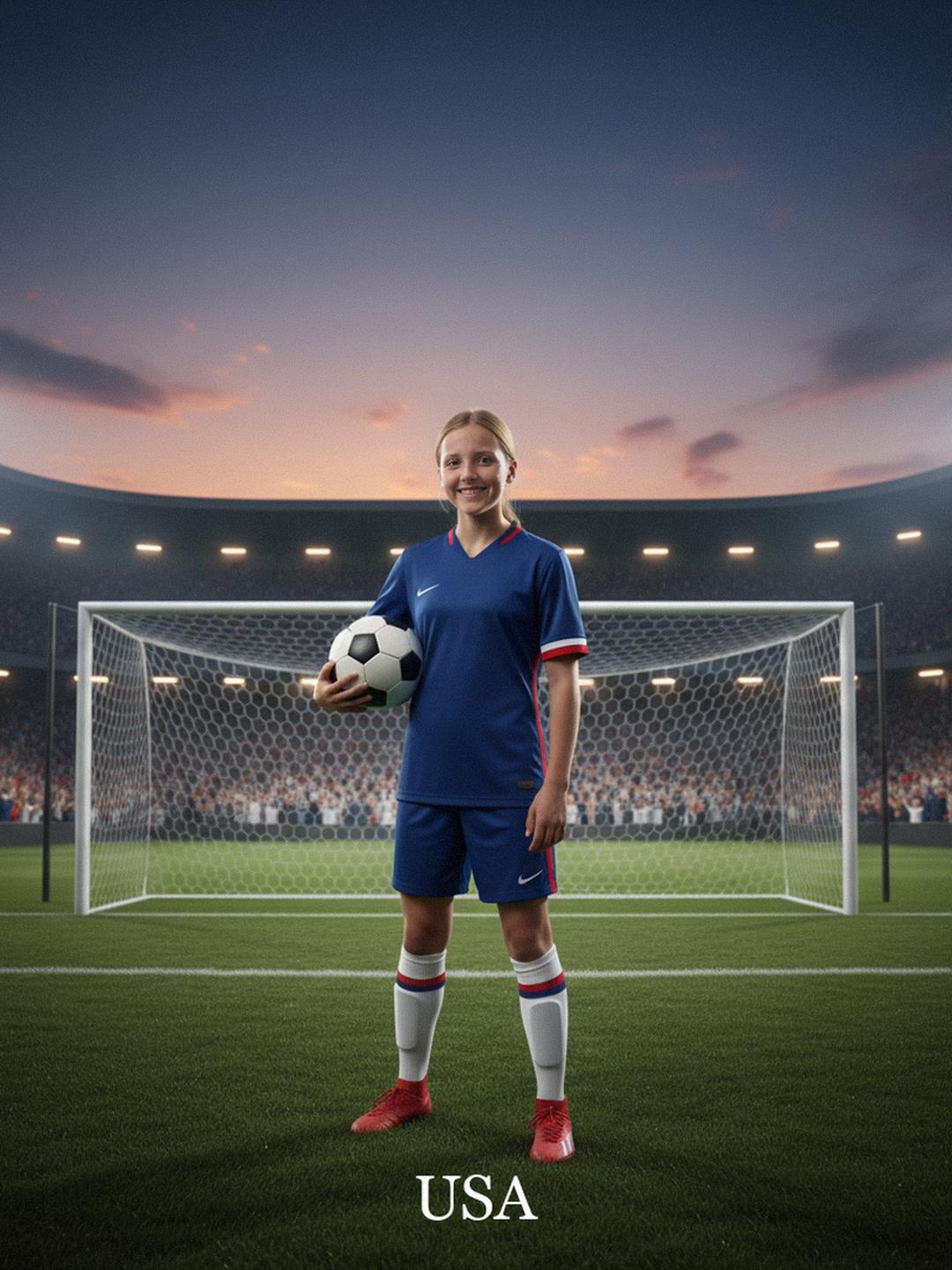 AI Soccer Player — USA